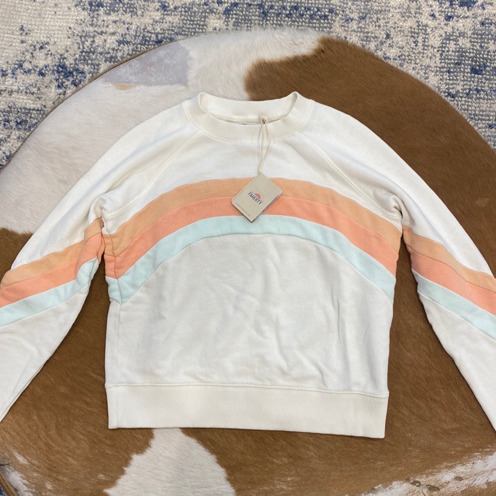 Faherty Molli crew sweatshirt